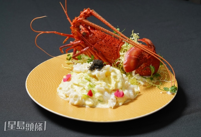 龙虾炒鲜奶