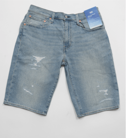 Levi's 405标准版型剪裁牛仔短裤 Levi's 405标准版型剪裁牛仔短裤