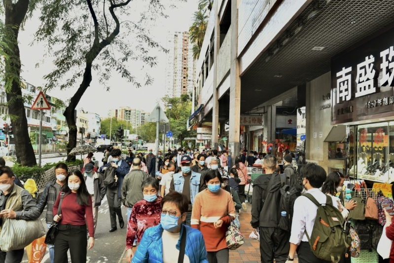 北区一度因邻近深圳，逼满水货客。 资料图片