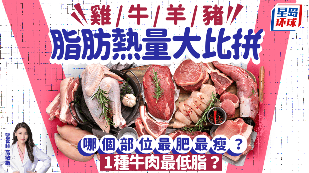 肉类脂肪卡路里大比拼 肉类脂肪卡路里大比拼