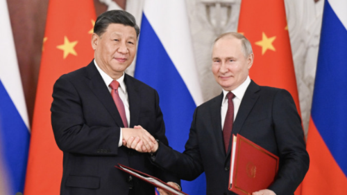 习近平2023年3月与普京举行会谈