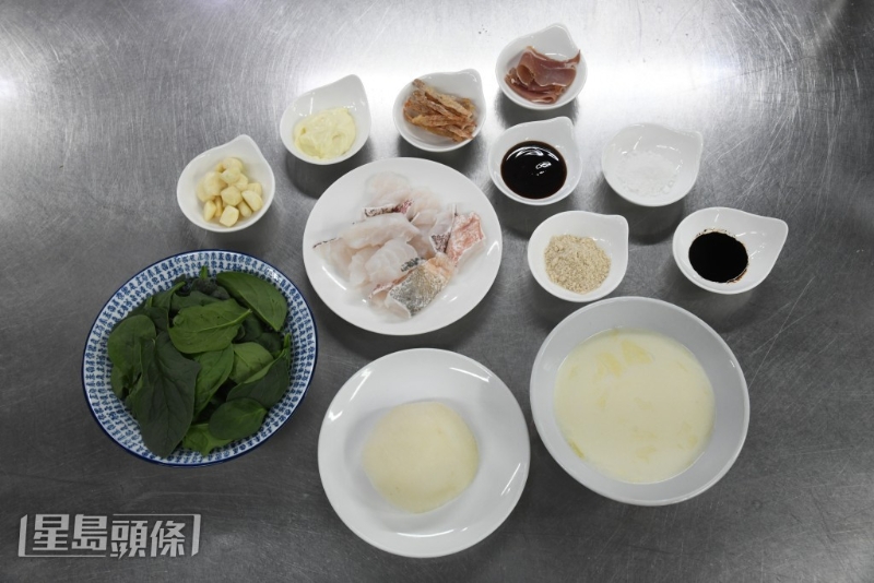 材料配搭着重提鲜。 材料配搭着重提鲜。