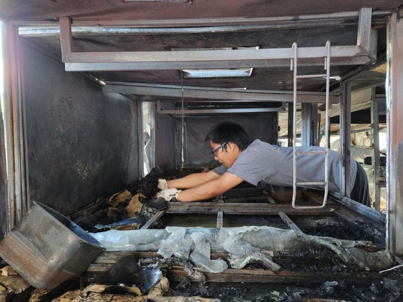 阿棍屋协助接收猫猫遗体。阿棍屋FB