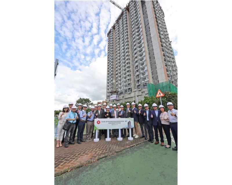 房协第一个采用混凝土「组装合成」建筑法兴建的项目 房协第一个采用混凝土「组装合成」建筑法兴建的项目