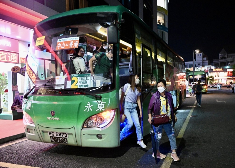 深中通道首发专车