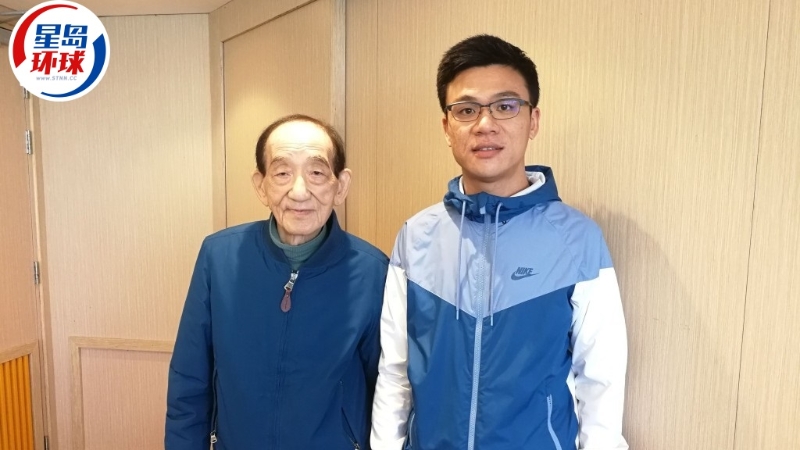 已故邓成波（左）欠债逾6000万元，遭财务公司入禀向其遗产管理人、即儿子邓耀文及邓耀升（右）提出拍卖两物业抵债。 资料图片