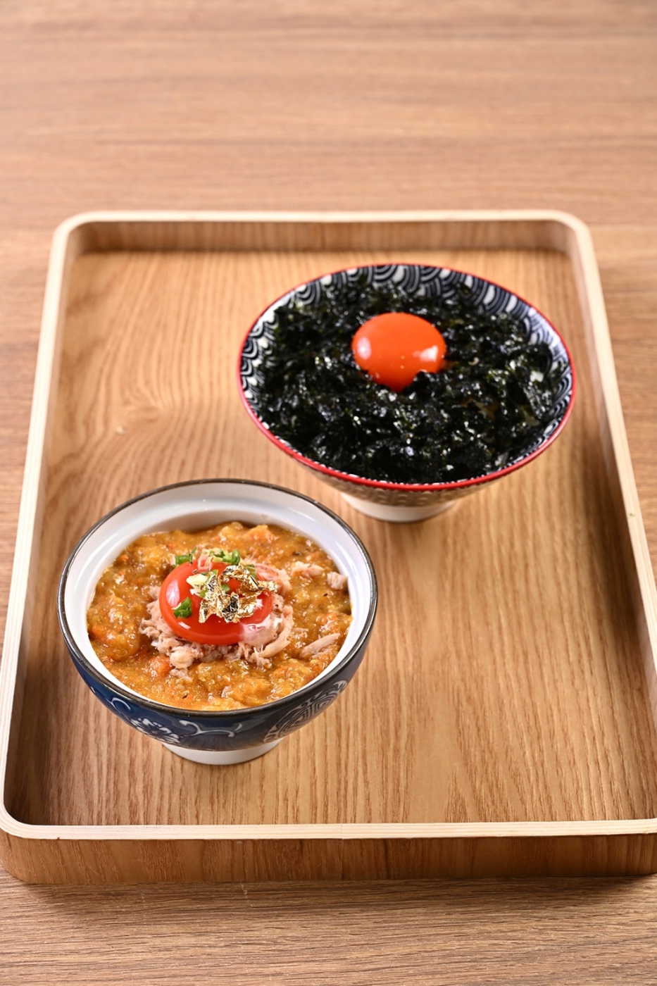 拆纯蟹粉蟹皇兰王拌饭 & 牛魔兰王紫菜月见拌饭 拆纯蟹粉蟹皇兰王拌饭 & 牛魔兰王紫菜月见拌饭