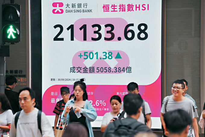 内地楼市政策出台带旺港股,恒指成交额再创新高。.jpg 内地楼市政策出台带旺港股,恒指成交额再创新高。.jpg
