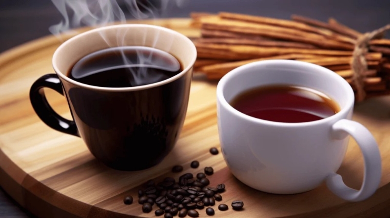 对于咖啡和茶这两种饮料,都有人认为各具有许多健康益处。 对于咖啡和茶这两种饮料,都有人认为各具有许多健康益处。