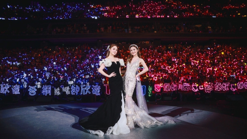 前晚是Twins内地最后一场演唱会 前晚是Twins内地最后一场演唱会