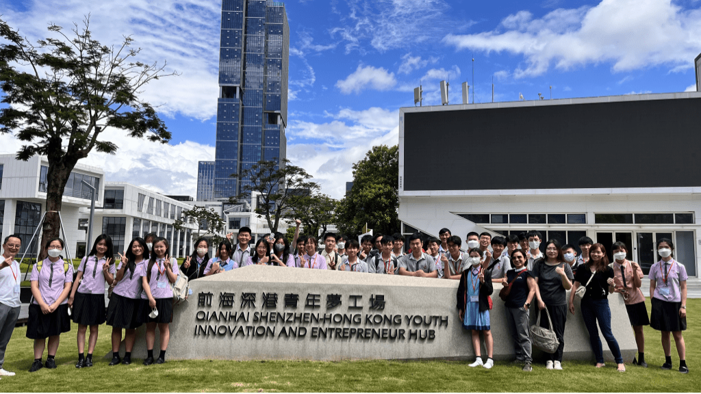 培侨书院过去组织学生参与大湾区创科交流团。 培侨书院过去组织学生参与大湾区创科交流团。