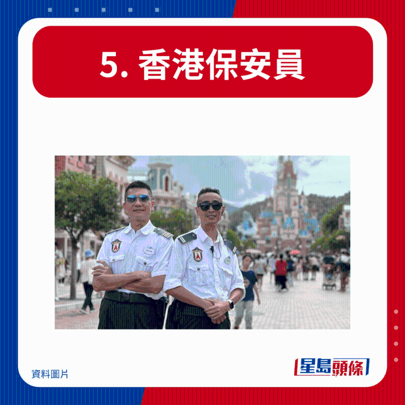 5. 香港保安员 5. 香港保安员