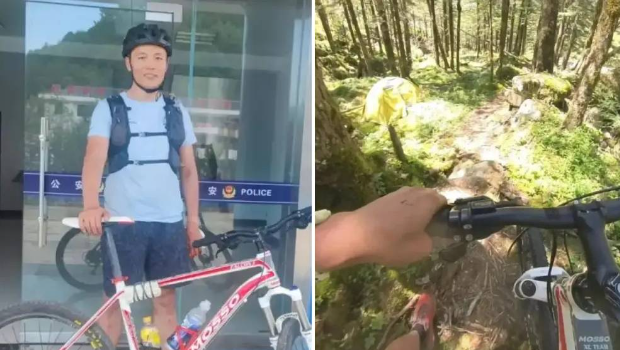 两度发现遇难者遗体的博主“猛蛇过江” 两度发现遇难者遗体的博主“猛蛇过江”