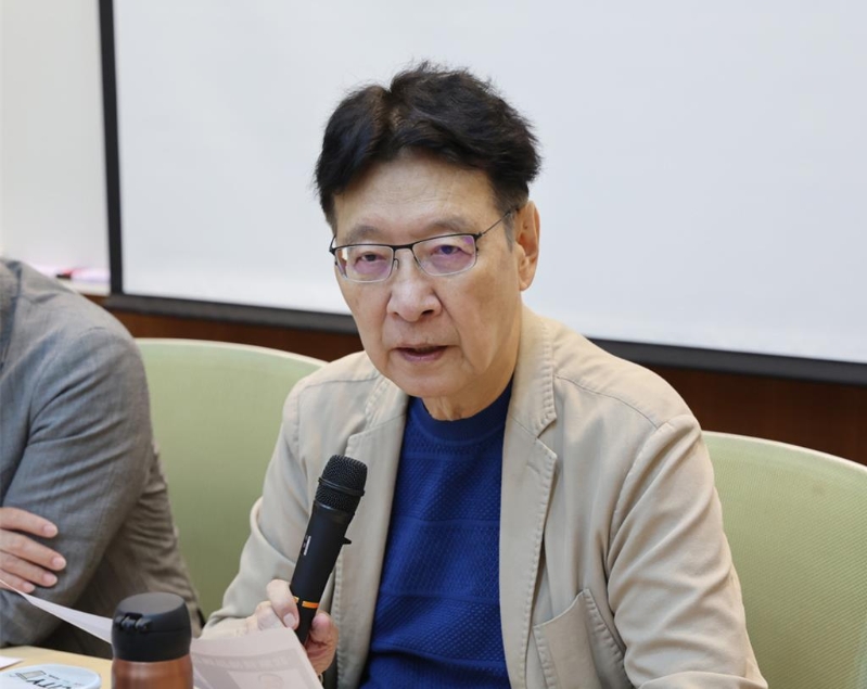 战斗蓝召集人赵少康。 战斗蓝召集人赵少康。