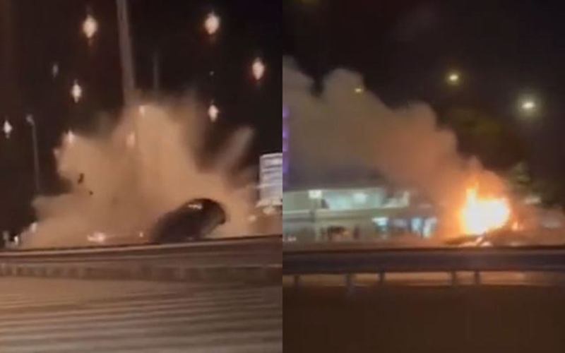 撞击画面