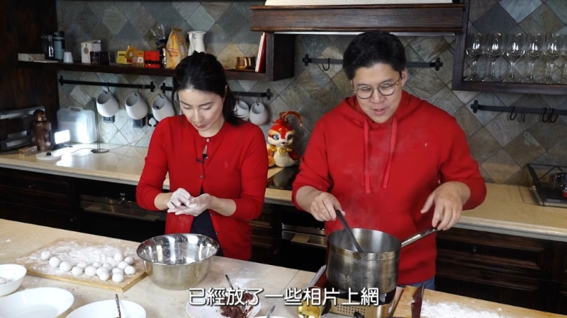 郭晶晶的厨艺了得。