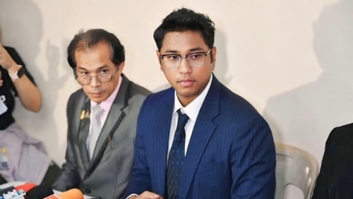 泰国反对派进步党议员猜扬帕万（Chaiyamphawan Manpianjit，右）被指强奸台湾女游客。