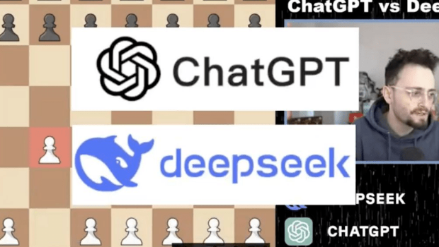 DeepSeek下棋“骗赢”ChatGPT。