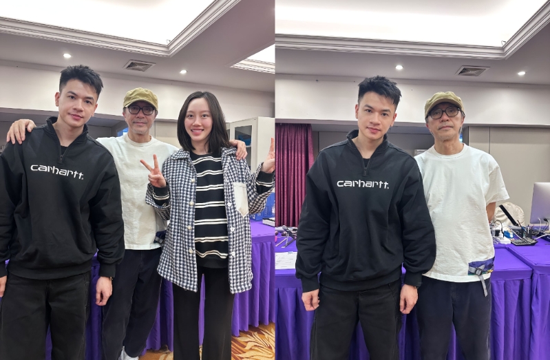 周星驰62岁正面照罕公开,蓄胡白发显老态。 周星驰62岁正面照罕公开,蓄胡白发显老态。