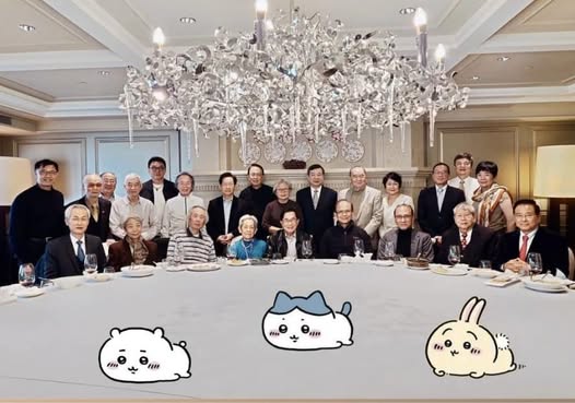 陈水扁秀“昔北市府团队”最新聚餐照 陈水扁秀“昔北市府团队”最新聚餐照