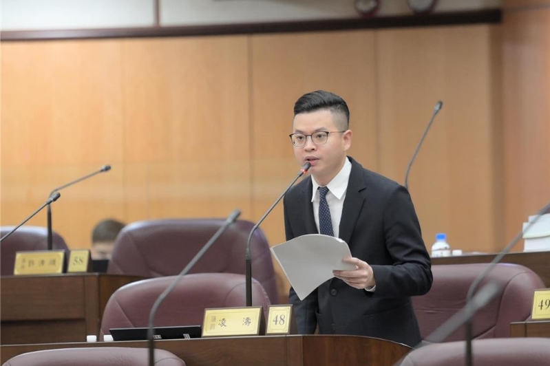 桃园市议员凌涛。（摘自凌涛脸书）