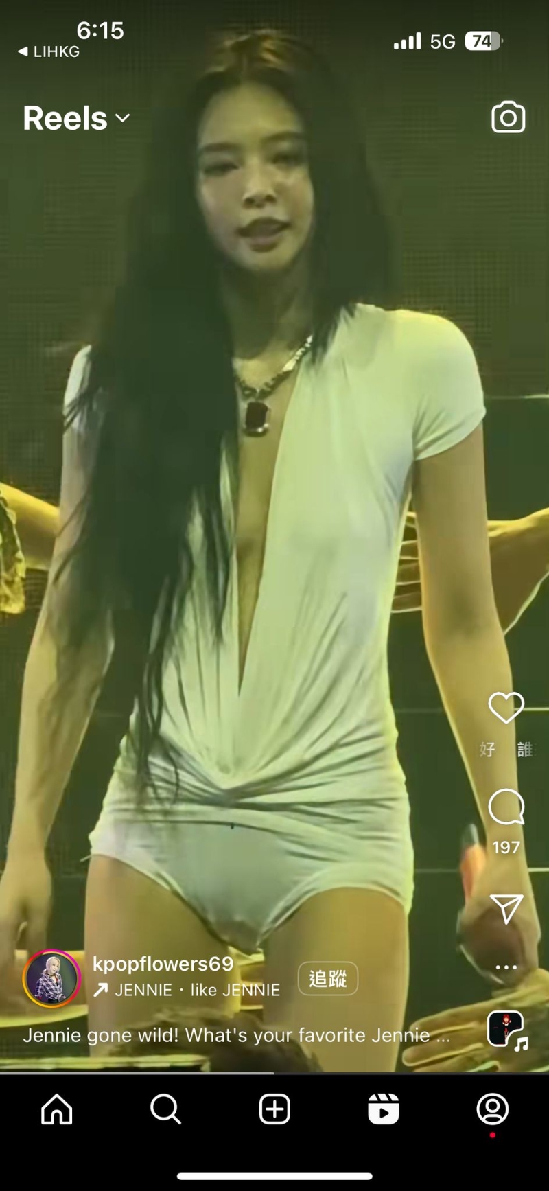 Jennie@BLACKPINK的性感程度吓亲fans。 Jennie@BLACKPINK的性感程度吓亲fans。