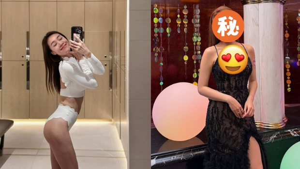 黄心颖胞姐黄心妙真空出街，不倒胸竟大缩水？