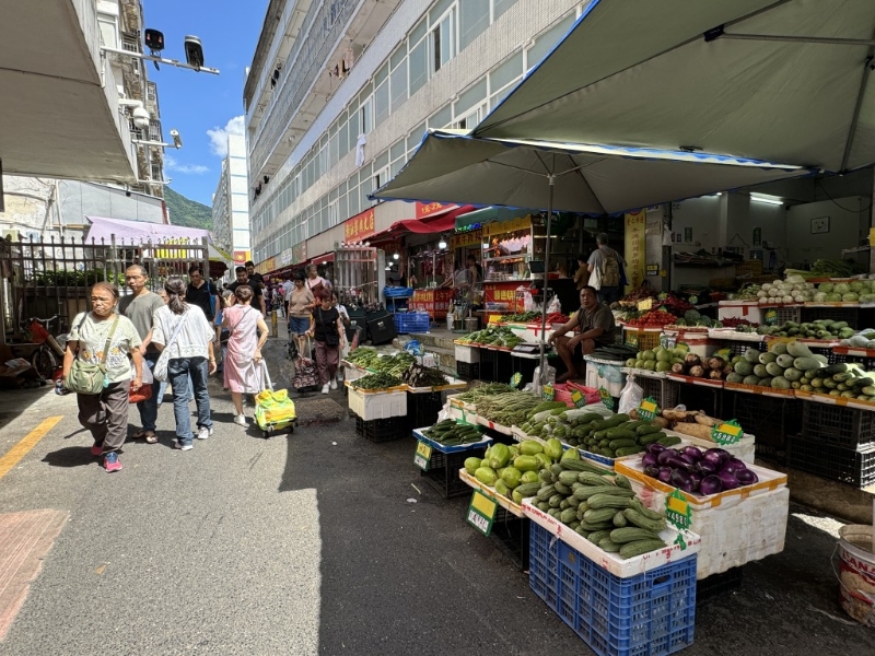 坳下肉菜市场
