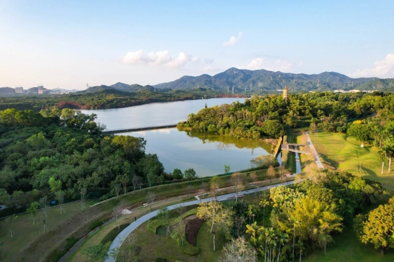 环西丽湖绿道（碧道） 深圳首个绿道碧