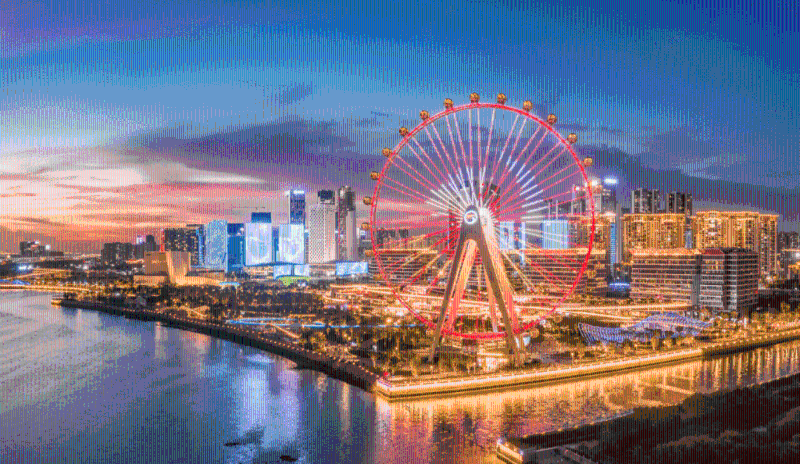 欢乐港湾摩天轮