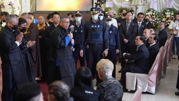 民众党前主席柯文哲父亲柯承发老先生10日举行告别式 民众党前主席柯文哲父亲柯承发老先生10日举行告别式