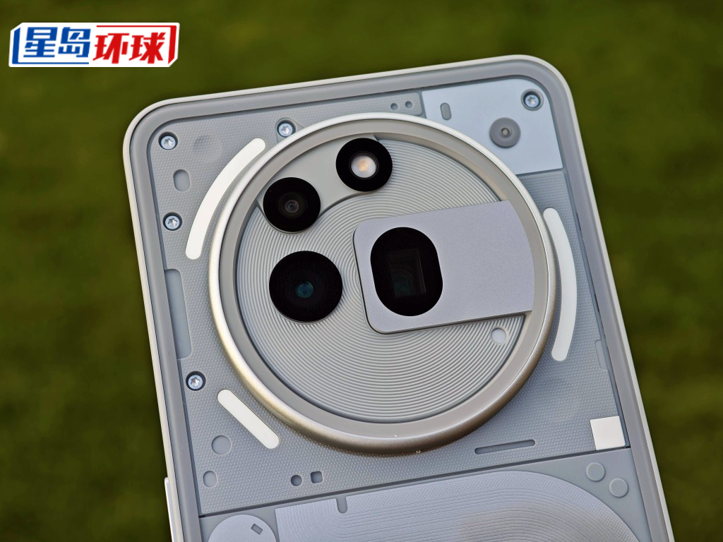 Phone(3a)Pro设有50MP广角主镜、8MP超广角及50MP远摄 Phone(3a)Pro设有50MP广角主镜、8MP超广角及50MP远摄