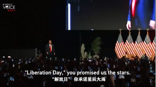 歌曲《关税之殇》。