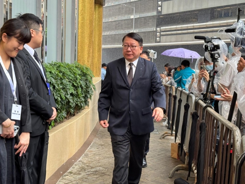 政务司司长陈国基。 政务司司长陈国基。