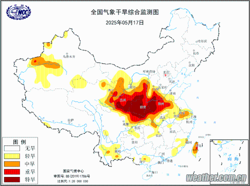 10省出现旱情，严重影响农业生产。 天气网