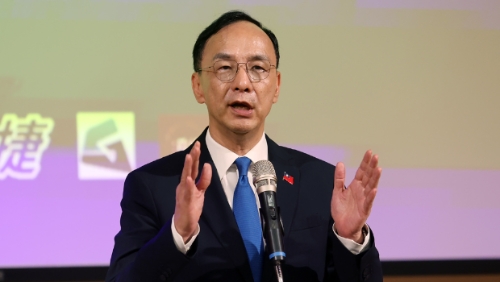 国民党主席朱立伦。