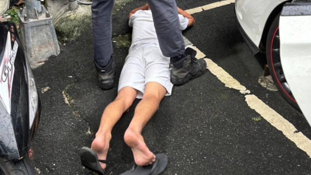 北市刑大逮获竹联帮地堂诈团及行动水房，就是害内湖母女轻生案元凶。