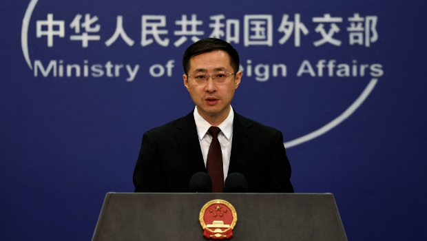 中国外交部发言人林剑。