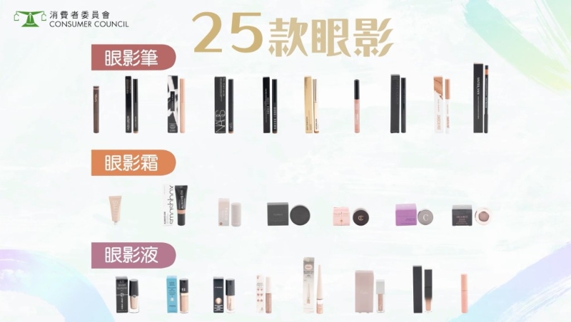 消委会眼影︱八成霜状和液状眼影检出可致敏重金属，1款超出研究标准，可致接触性皮肤炎