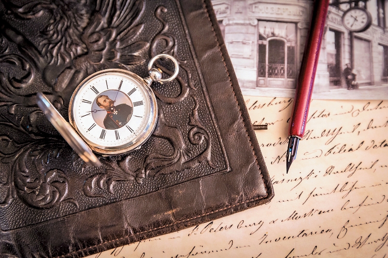H. Moser & Cie.早期出品的怀表。