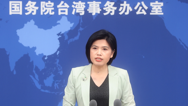 国台办发言人朱凤莲。 中新社.jpg 国台办发言人朱凤莲。 中新社.jpg