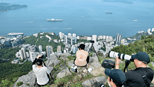 山东舰访港多区设“临时限制飞行区”，35岁港男涉操作无人机被捕