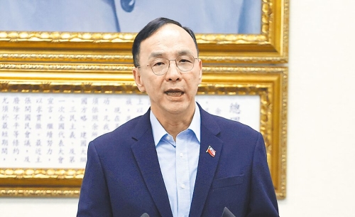 国民党主席朱立伦。