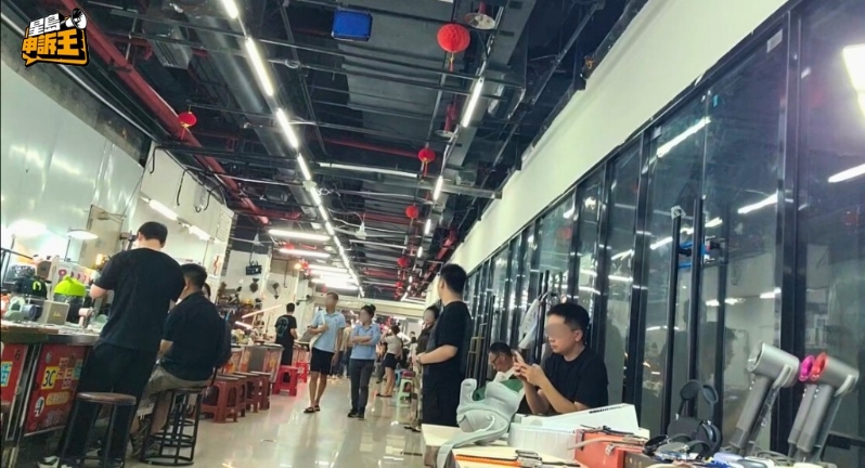 新“鬼市”直至7月初才低调重开，无论摊档、货品和人流都减少了。