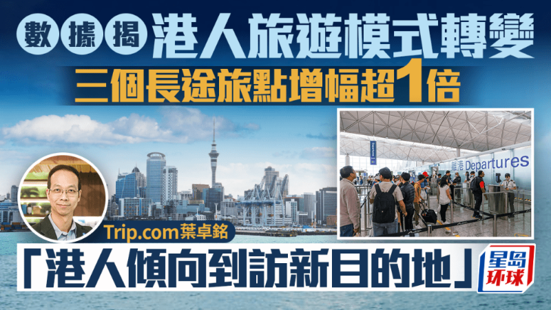 数据揭港人旅游模式转变，三个长途旅点增幅超1倍，“港人倾向到访新目的地”