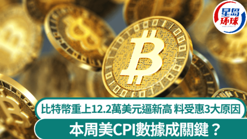 比特币重上12.2万美元逼新高