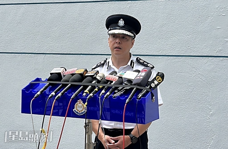 周一鸣指涉事警员已提交辞职信。