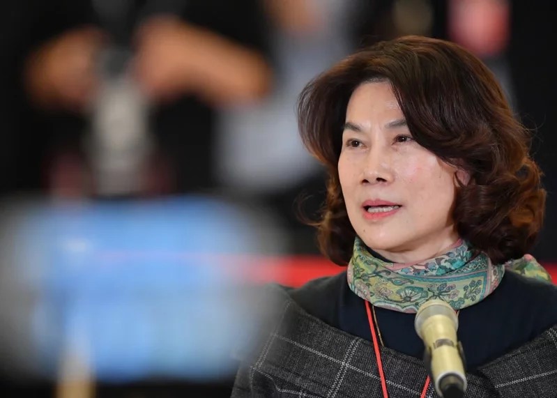 董明珠中新社