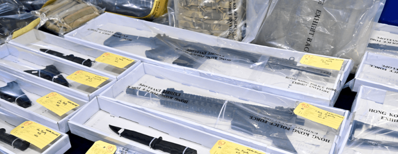 警国安处破黑暴工厦军训基地