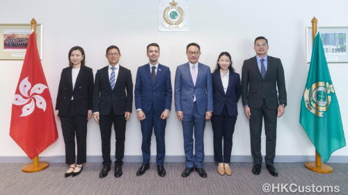乌拉圭驻港总领事首度拜访海关
